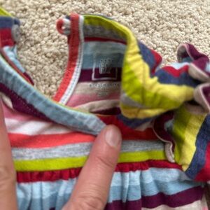 GAP Multicolor Striped Kids Dress